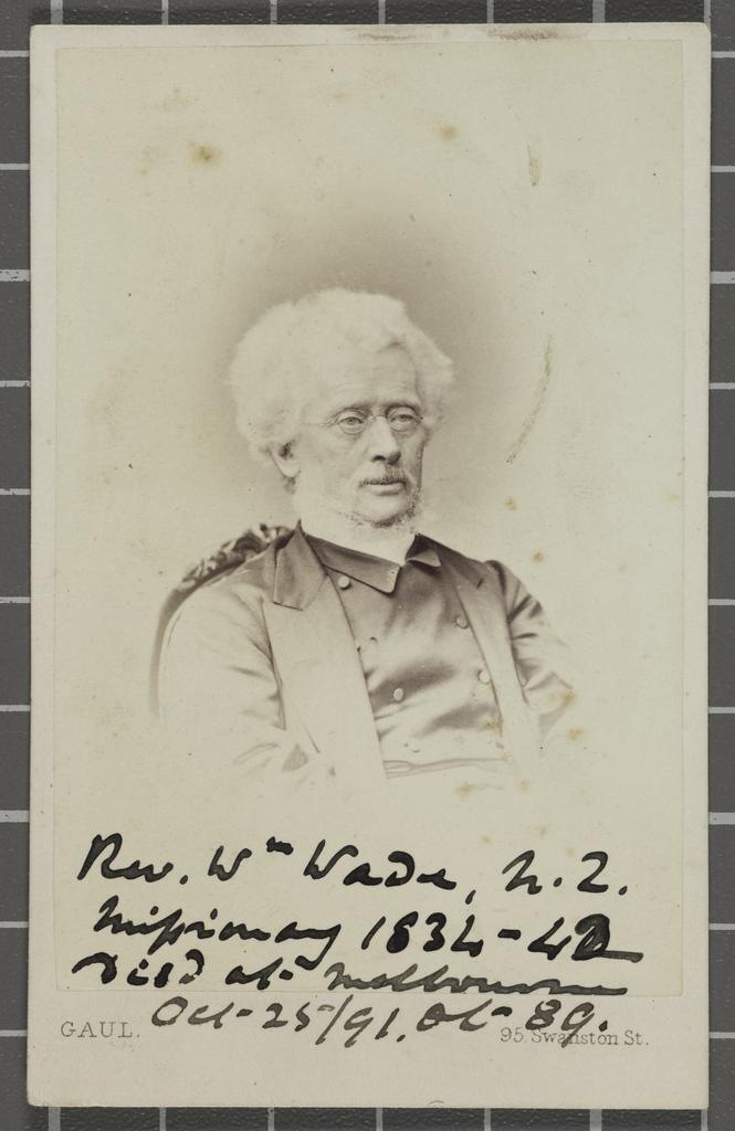 Reverend William Wade