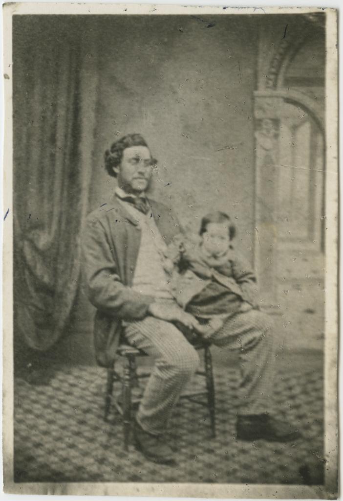 Raniera Erihana (Ellison) and his son Tom