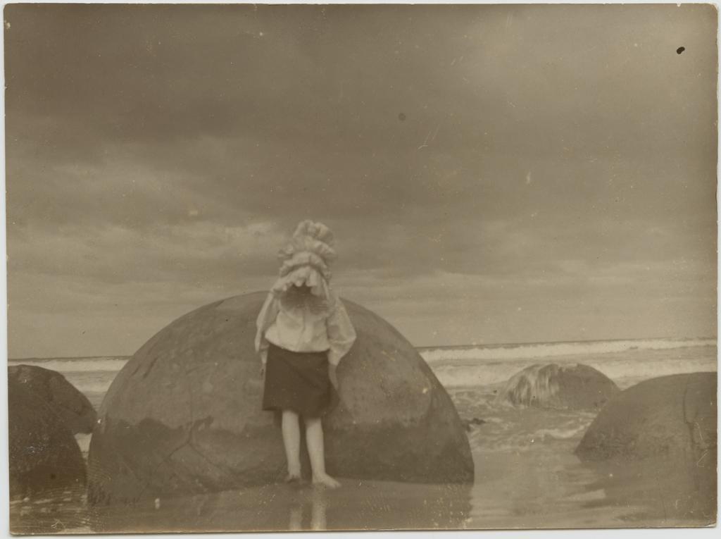 Marion Scott at Moeraki