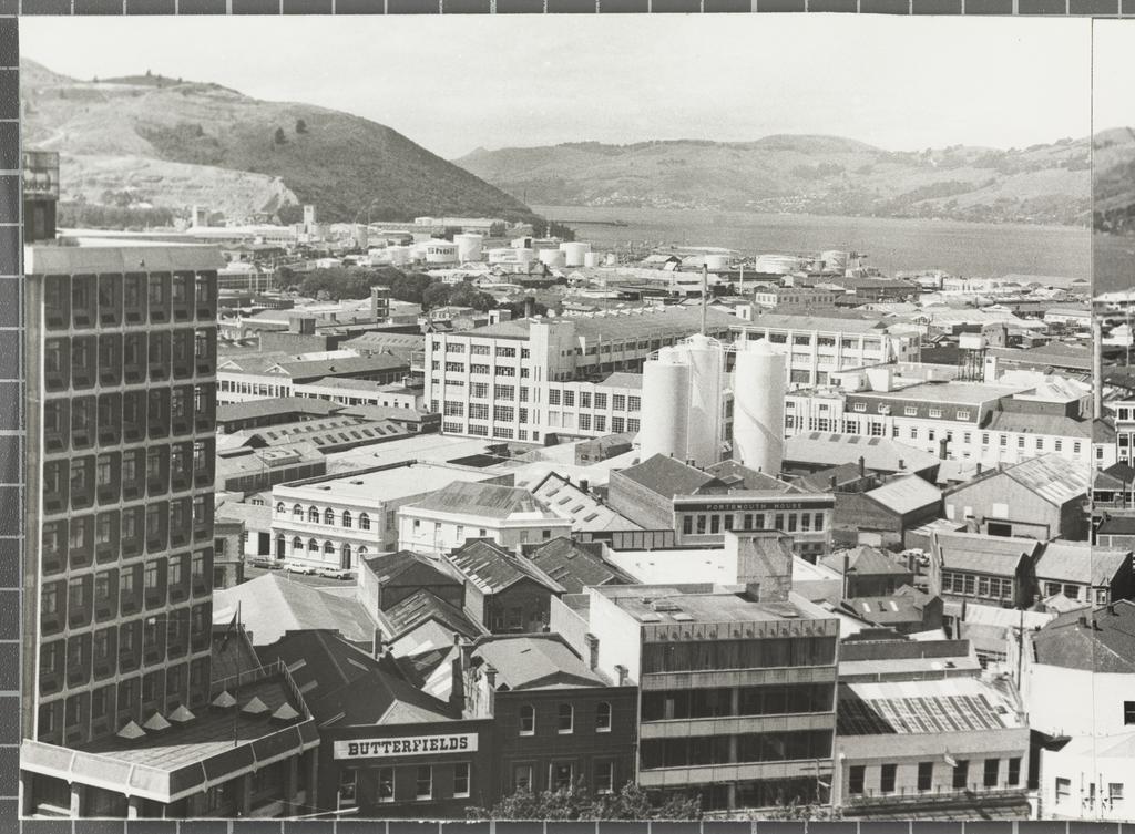Panorama of Dunedin, after the Burton Brothers, part ten