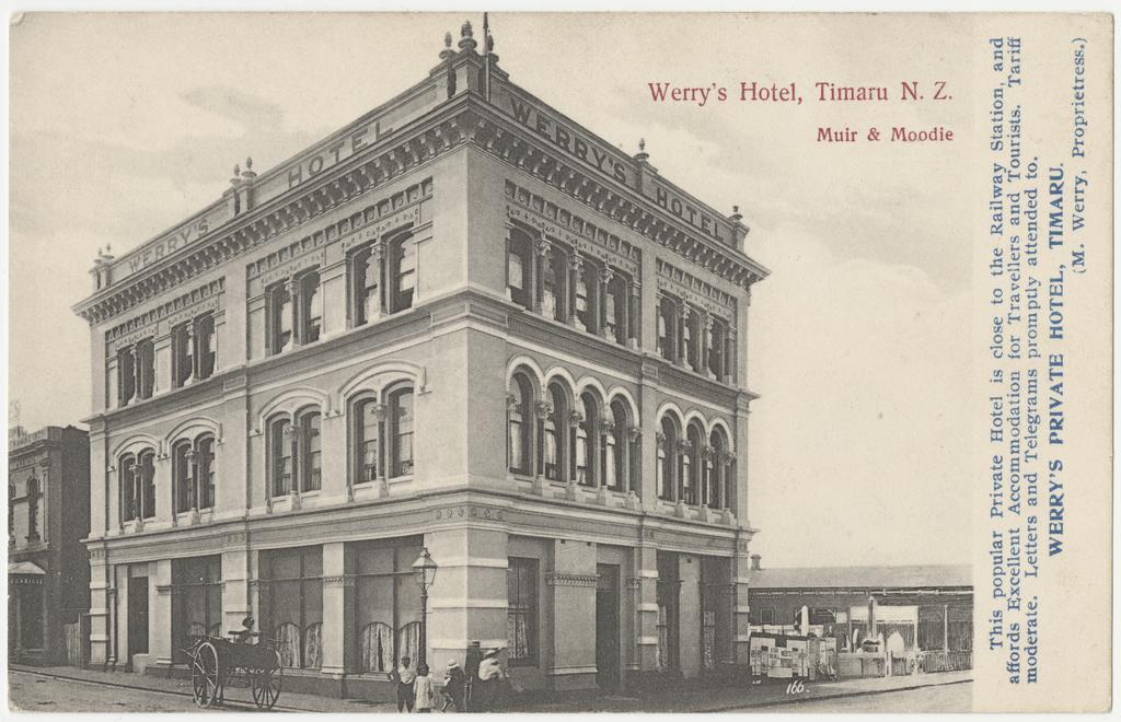 Werry's Hotel, Timaru, N.Z.