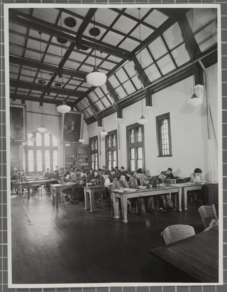 There is ample provision for quiet study in the Library of the University of Otago