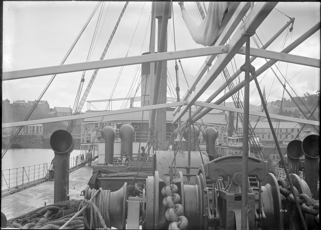 Looking aft on Aparima