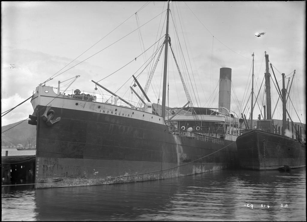 SS Indraghiri, Wellington