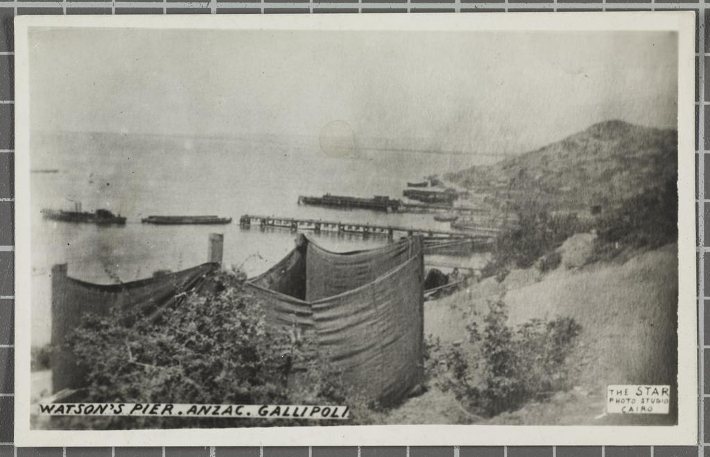 Watson's Pier, ANZAC, Gallipoli