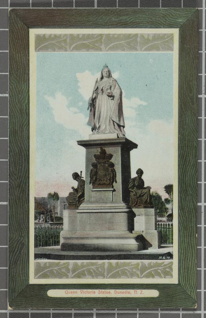 Queen Victoria Statue, Dunedin, N.Z.
