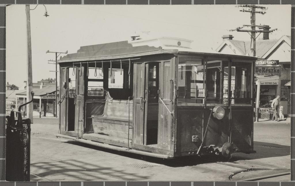 Dunedin City Corporation Mornington Grip car 104 at Mornington Terminus