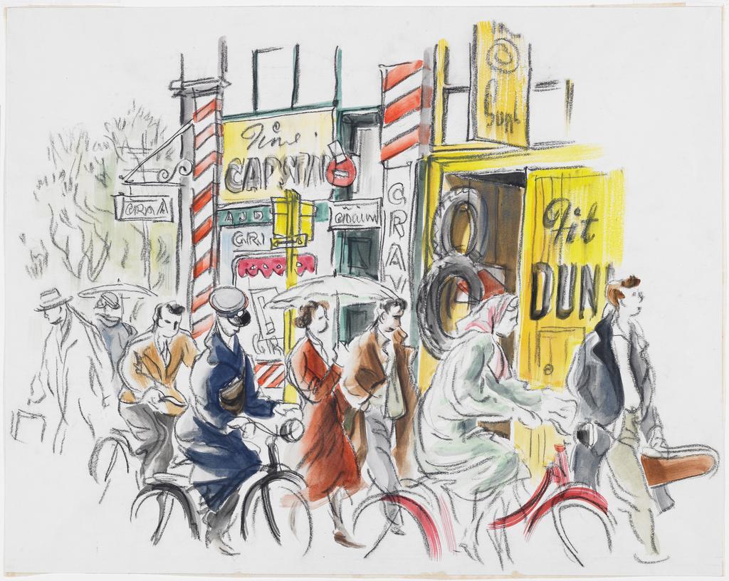 Street scene, Dunedin