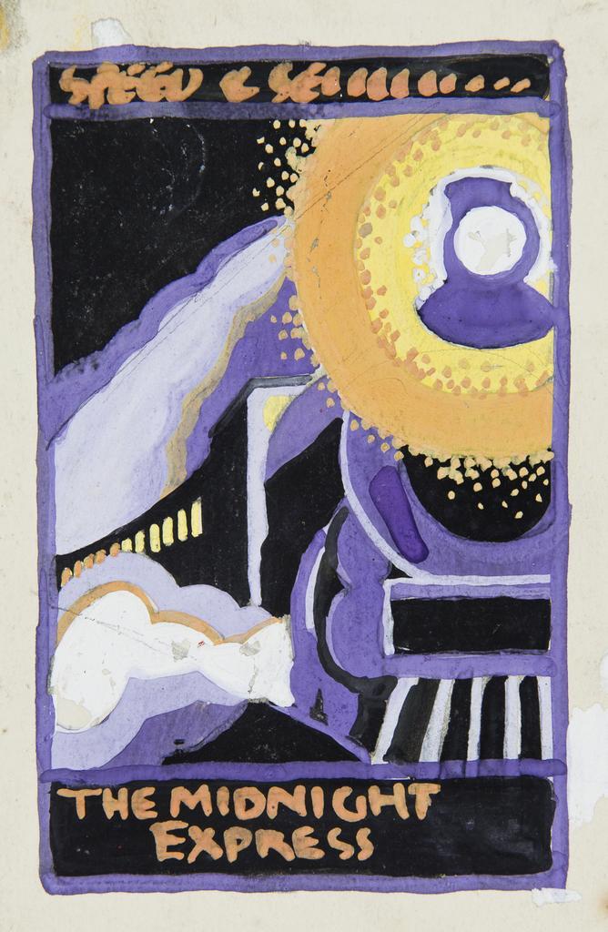 [Three sketch designs for NZR posters]