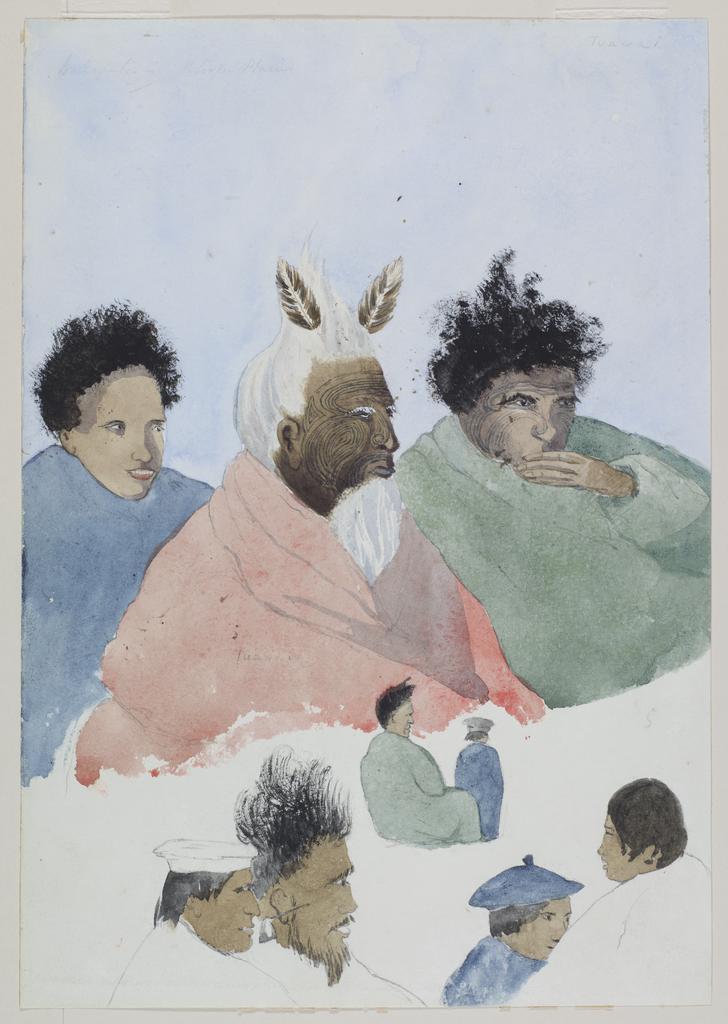 Wakaputa P. Cooper Plains. Tuawai. Port Cooper Natives