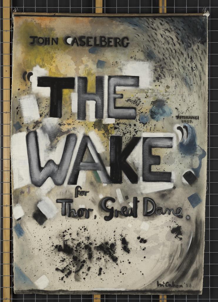 The Wake for Thor, great dane. John Caselberg