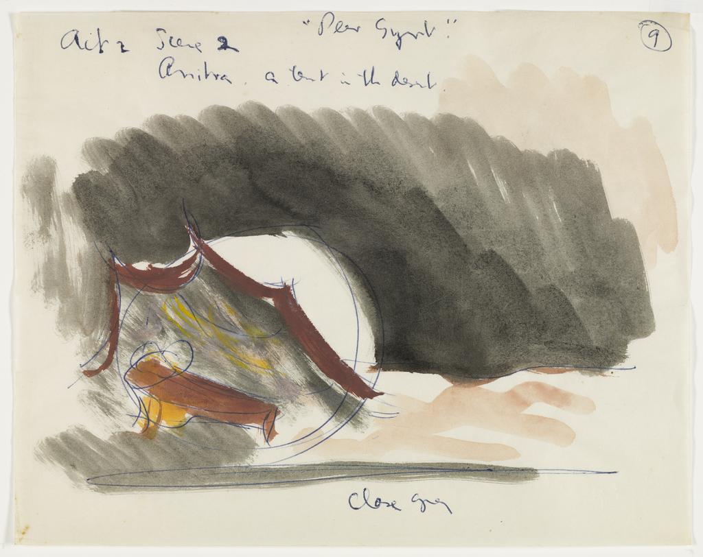 Stage designs for Peer Gynt. Series 3. h