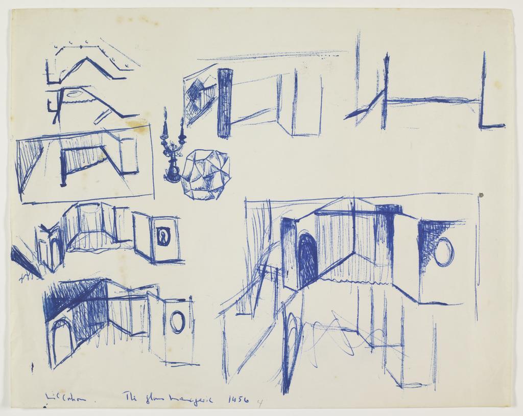 Stage designs for The Glass Menagerie