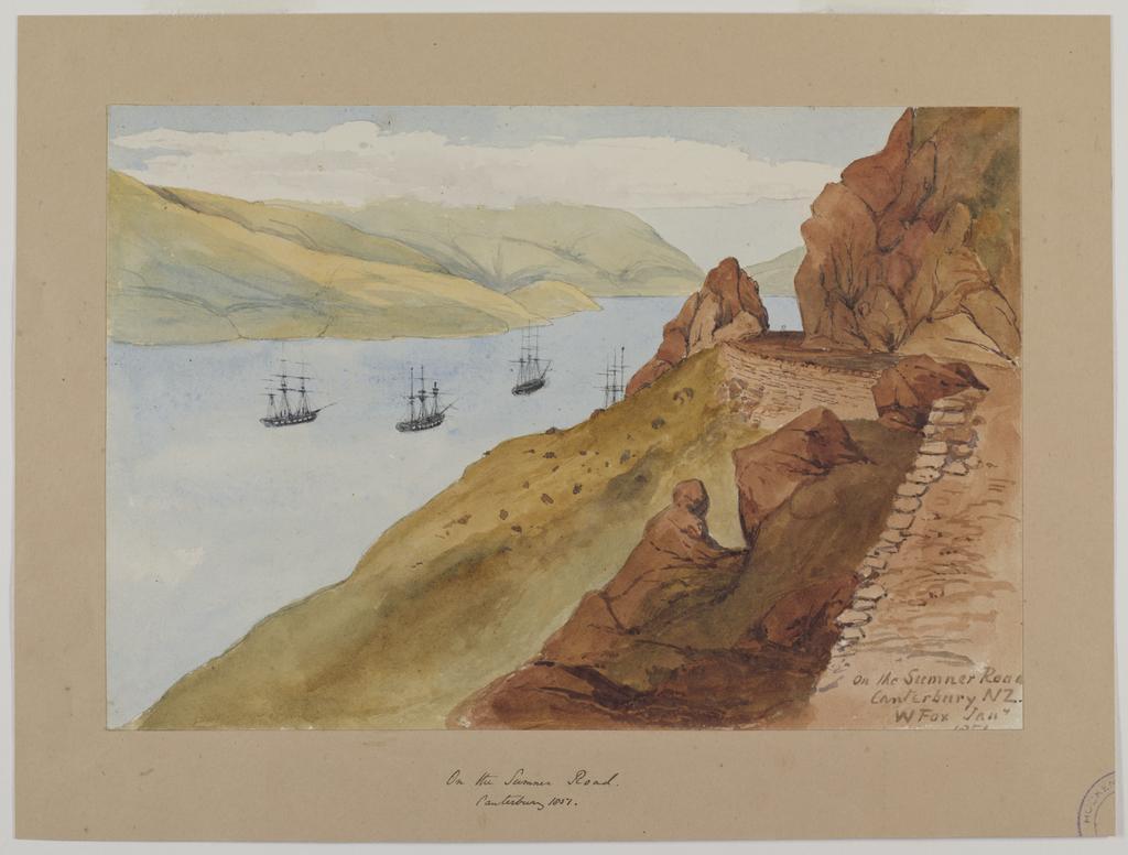 On the Sumner Road, Canterbury, NZ