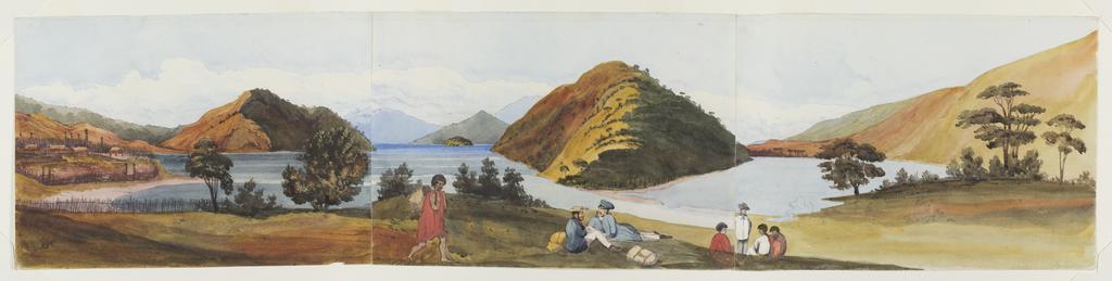 Waitoi, Queen Charlotte&rsquo;s Sound. 1848. Now Picton