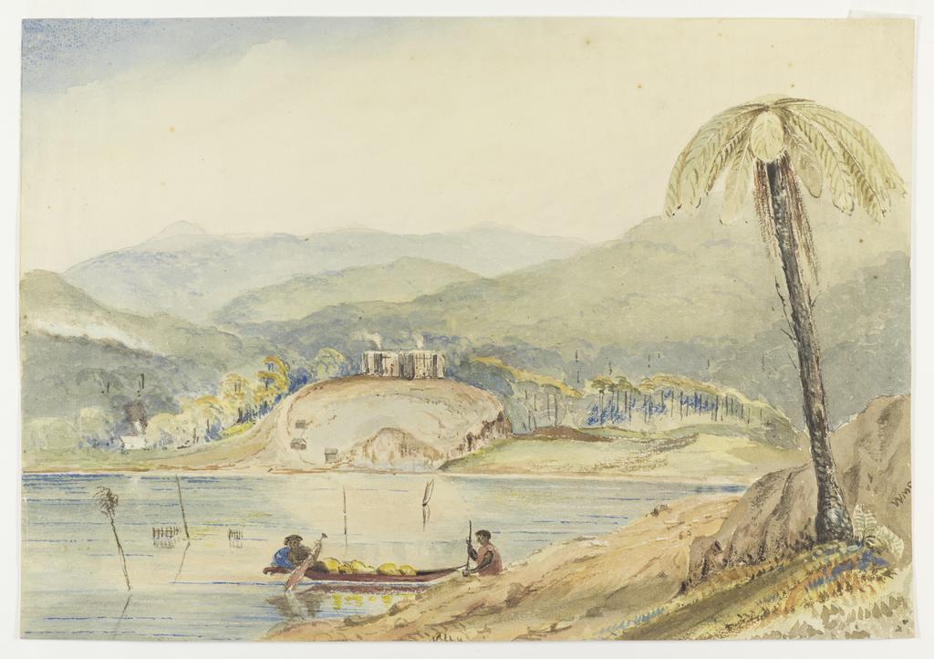 Pawatanui, Rangihaiata&rsquo;s pah in 1846