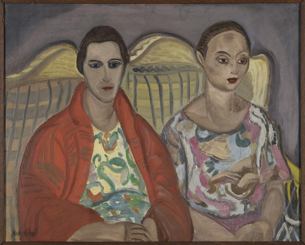 Friends, Double Portrait