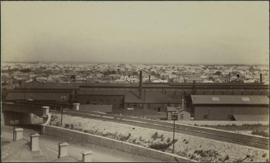 Hillside Railway Workshops and 'The Flat'