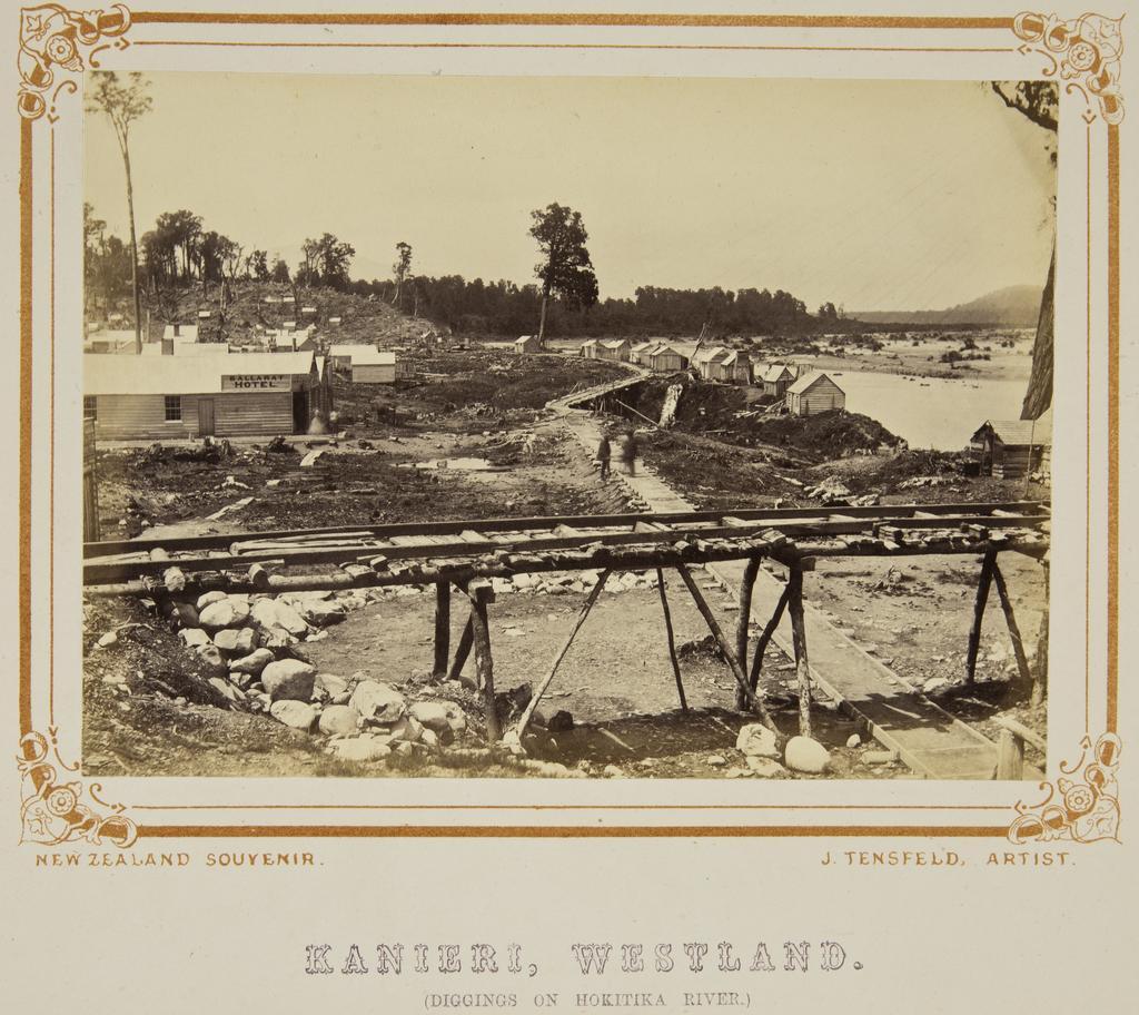 Kanieri, Westland (Diggings on Hokitika River)