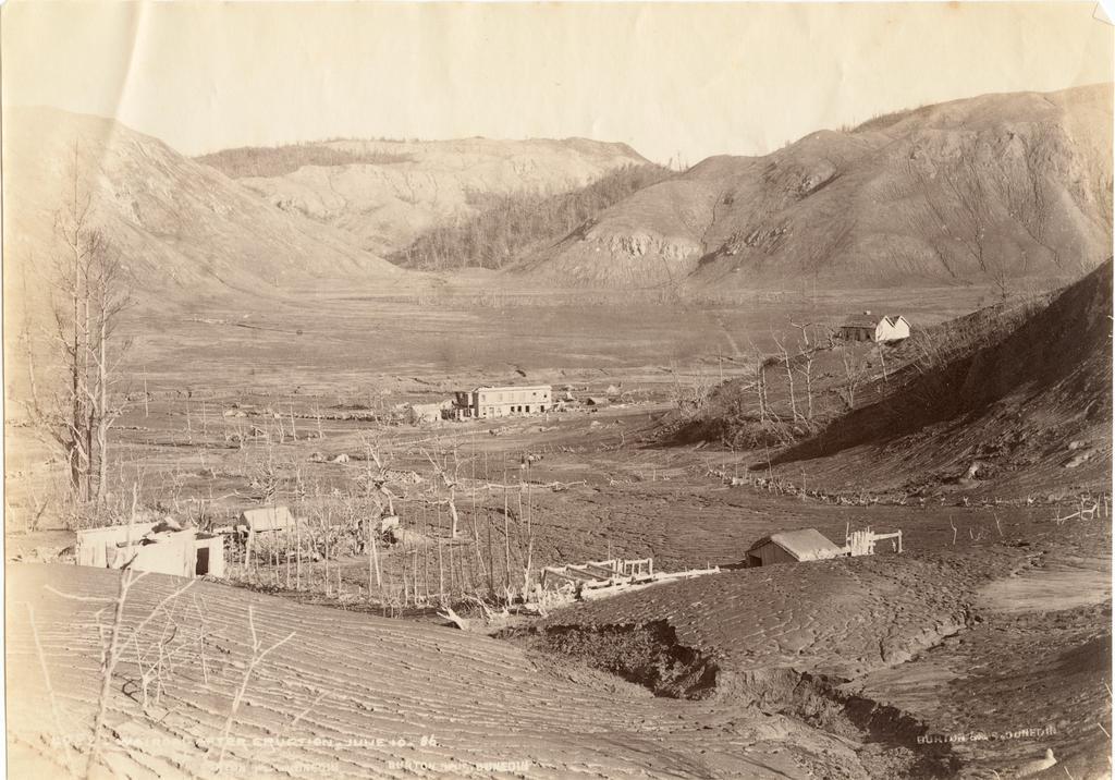 Wairoa After Eruption June 10 1886
