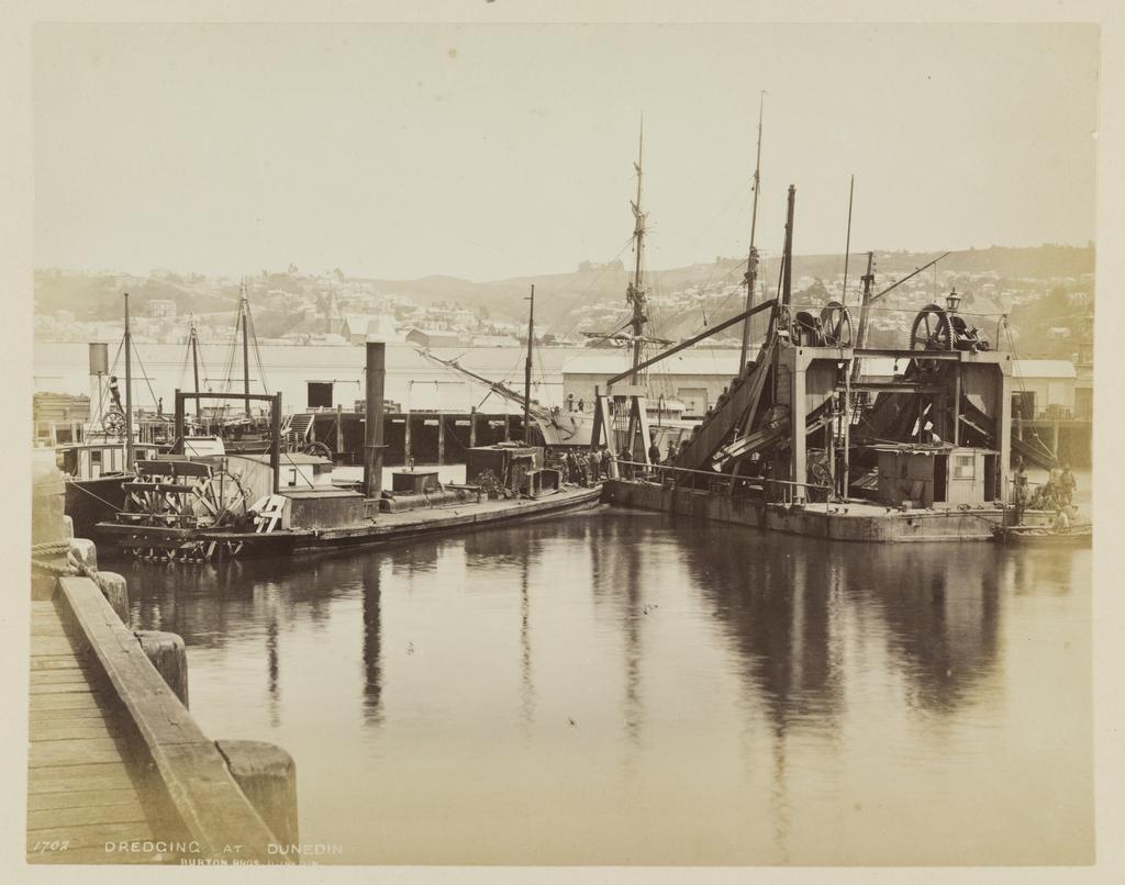 Dredging at Dunedin