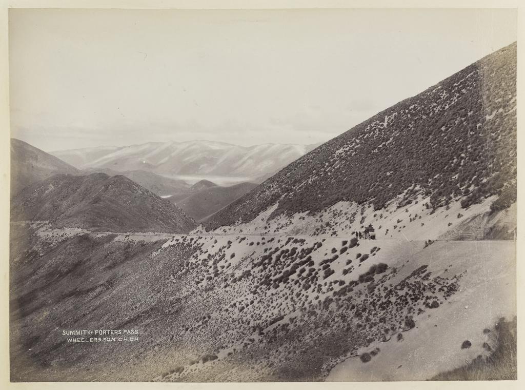 Summit of Porters Pass