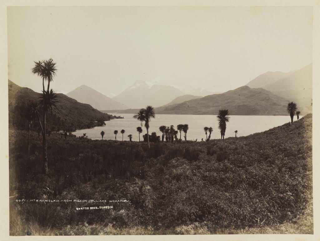 Mount Earnslaw from Pigeon Island, Lake Wakatipu