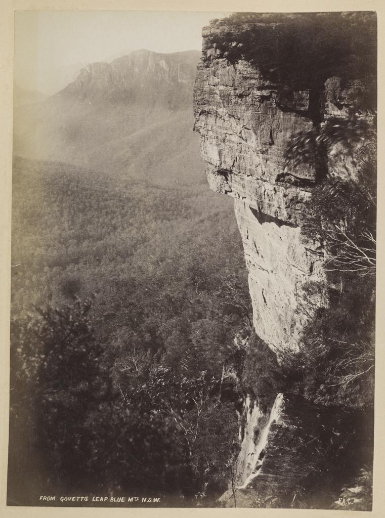 From Govett's Leap, Blue Mountains, N.S.W.