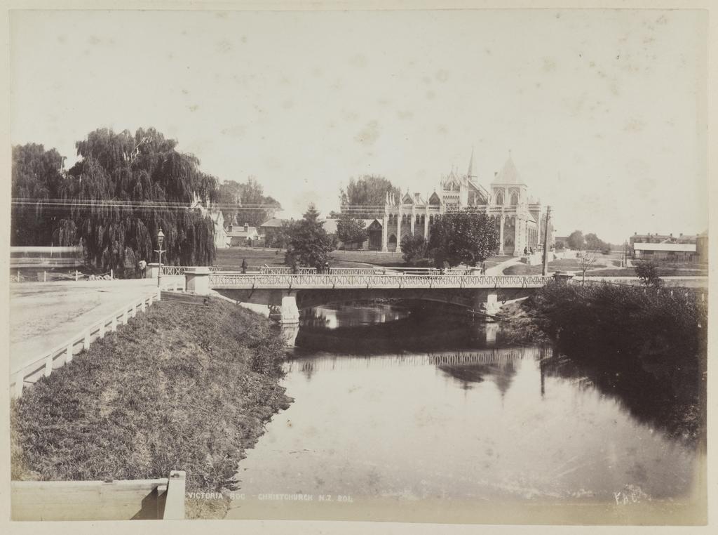 Victoria Bridge, Christchurch N.Z.