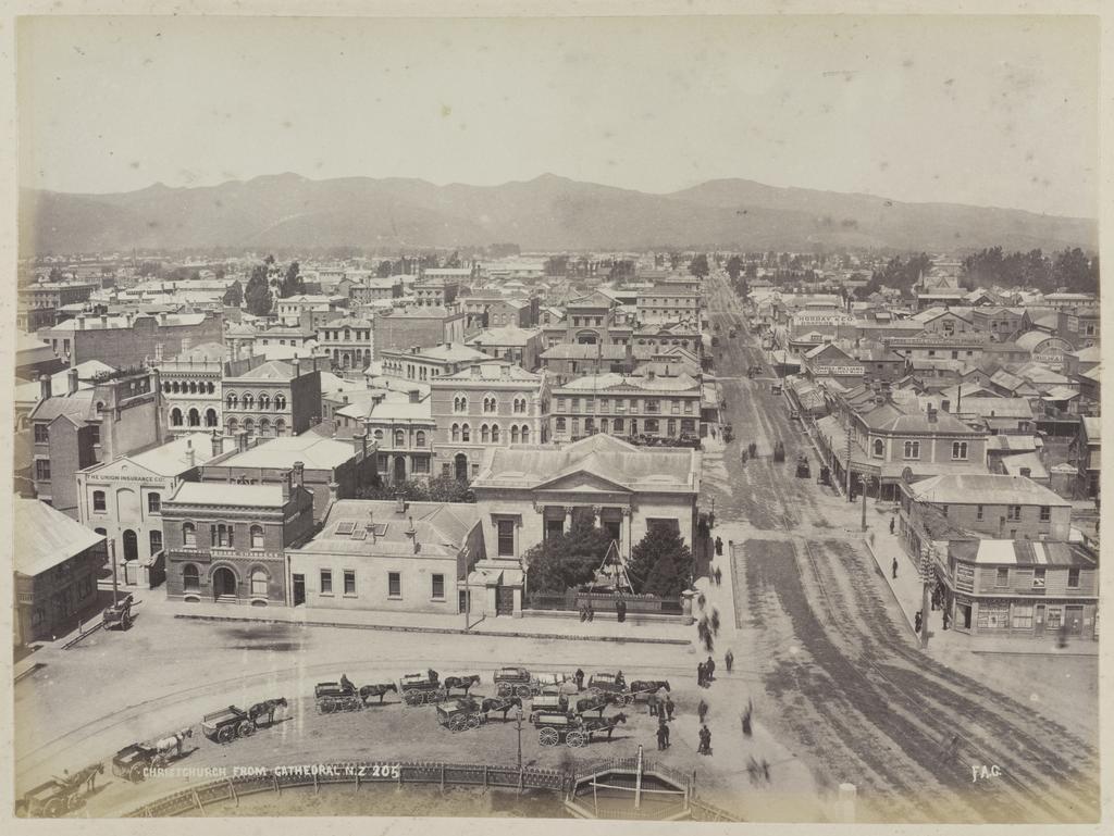 Christchurch from Cathedral N.Z.