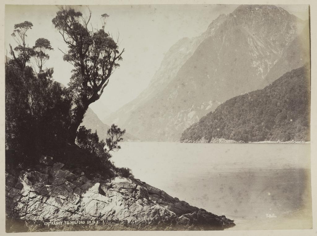 Entrance to Milford Sound N.Z.
