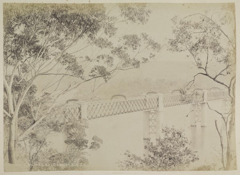 Railway bridge, Coma [Coomba] N.S.W.