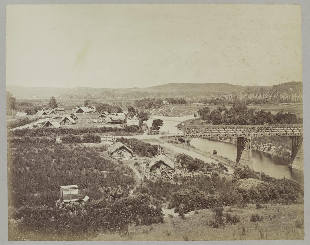 Māori Pa - Waitotara, Wanganui County