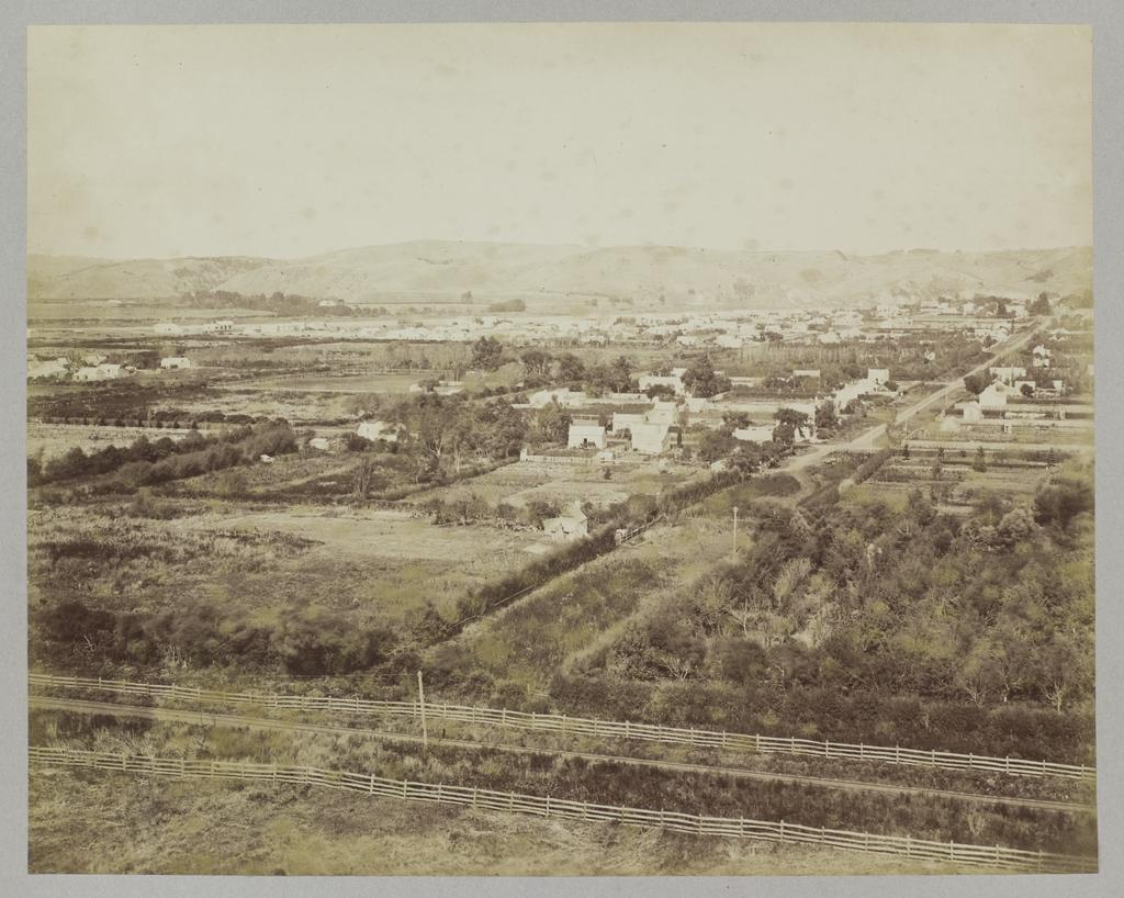 Birds eye view of Wanganui
