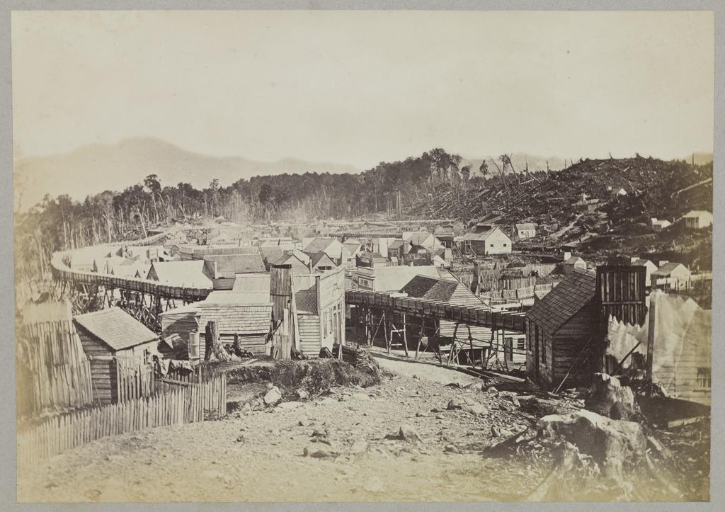 Unidentified pioneer town
