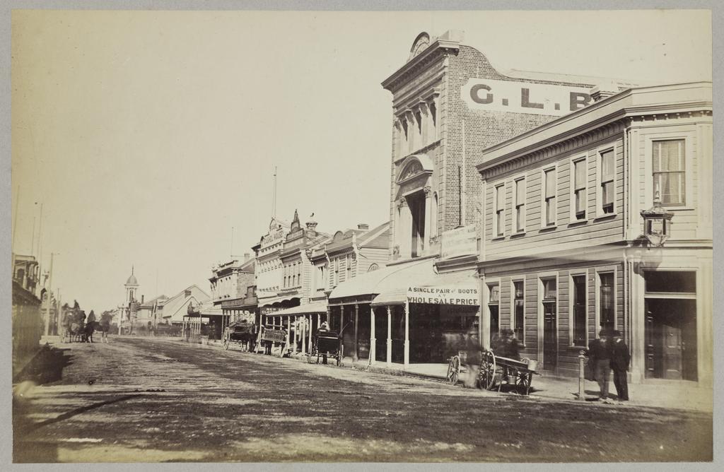 Cashel Street looking east, Christchurch