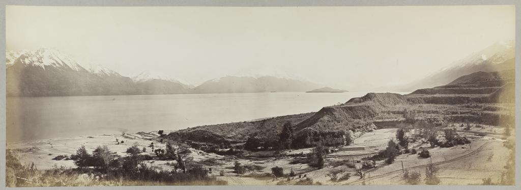 The Head of Lake Wakatipu - View from the 25 Mile Creek