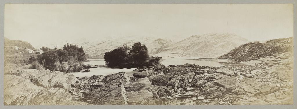 Kawarau Falls, Frankton - The Outlet of the Lake Wakatipu River