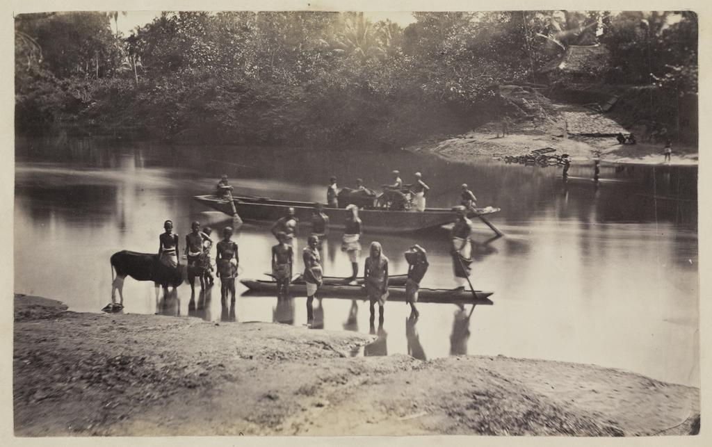 Ford with native dinghies