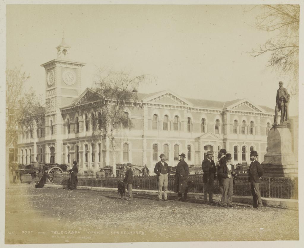 Post and Telegraph Office, Christchurch
