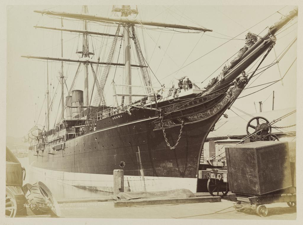 S.S. Arawa at Wellington