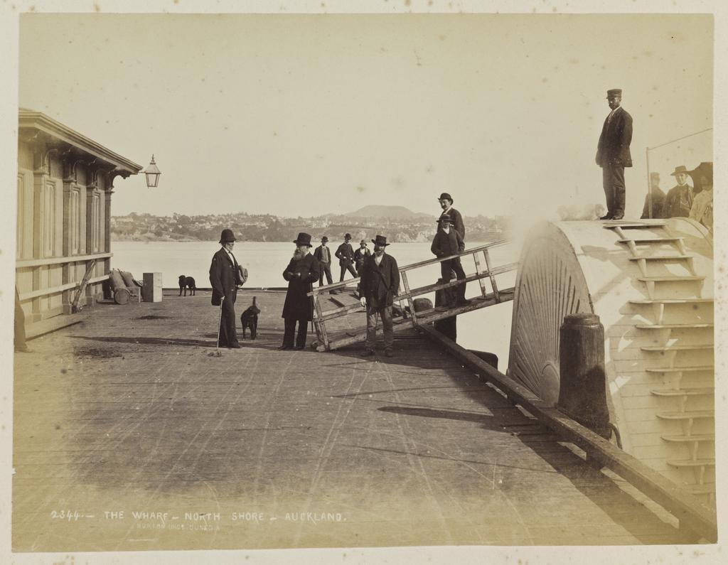 The wharf, North Shore, Auckland