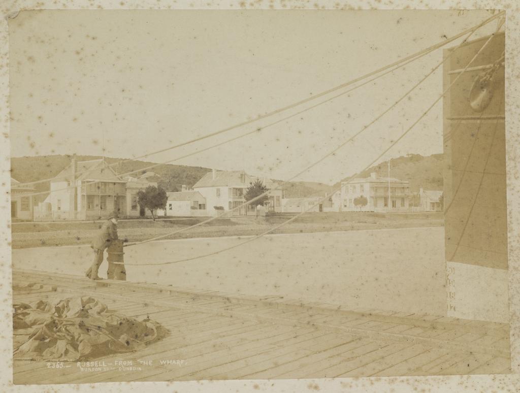 Russell, from the wharf