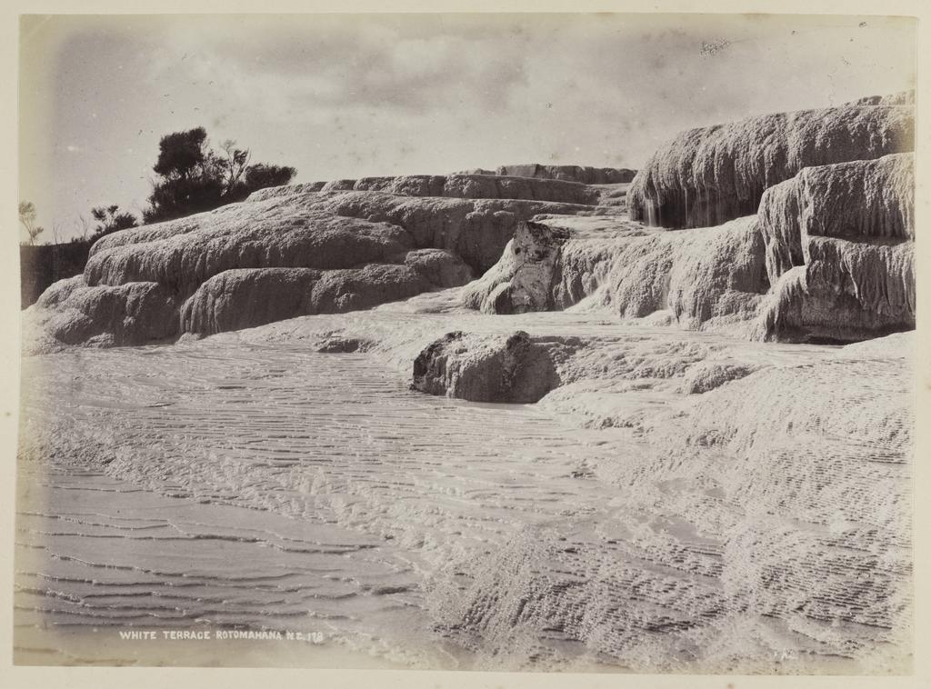 White Terrace, Rotomahana N.Z.