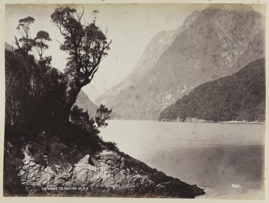 Entrance to Milford Sound N.Z.