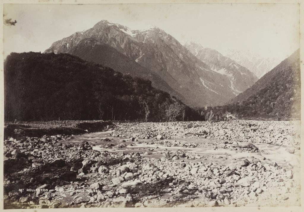 Mt Rolleston, Hokitika Road N.Z.