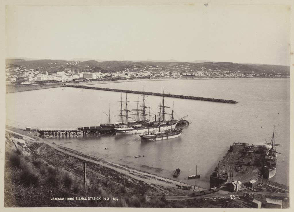 Oamaru from Signal Station N.Z.