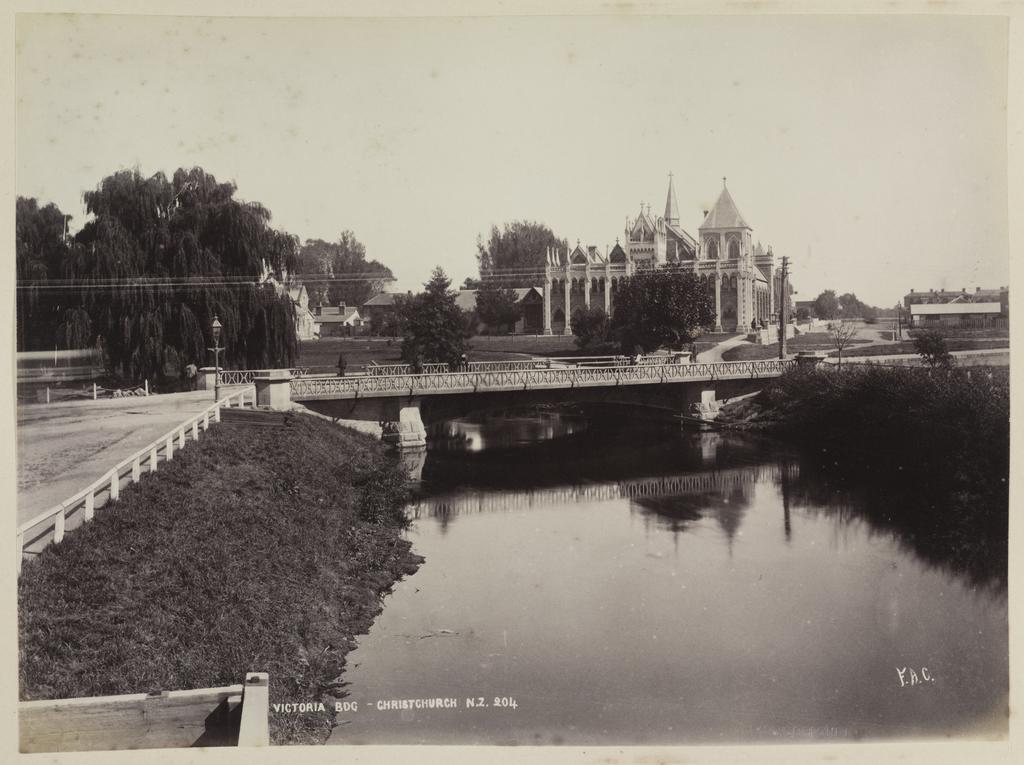 Victoria Bridge, Christchurch N.Z.