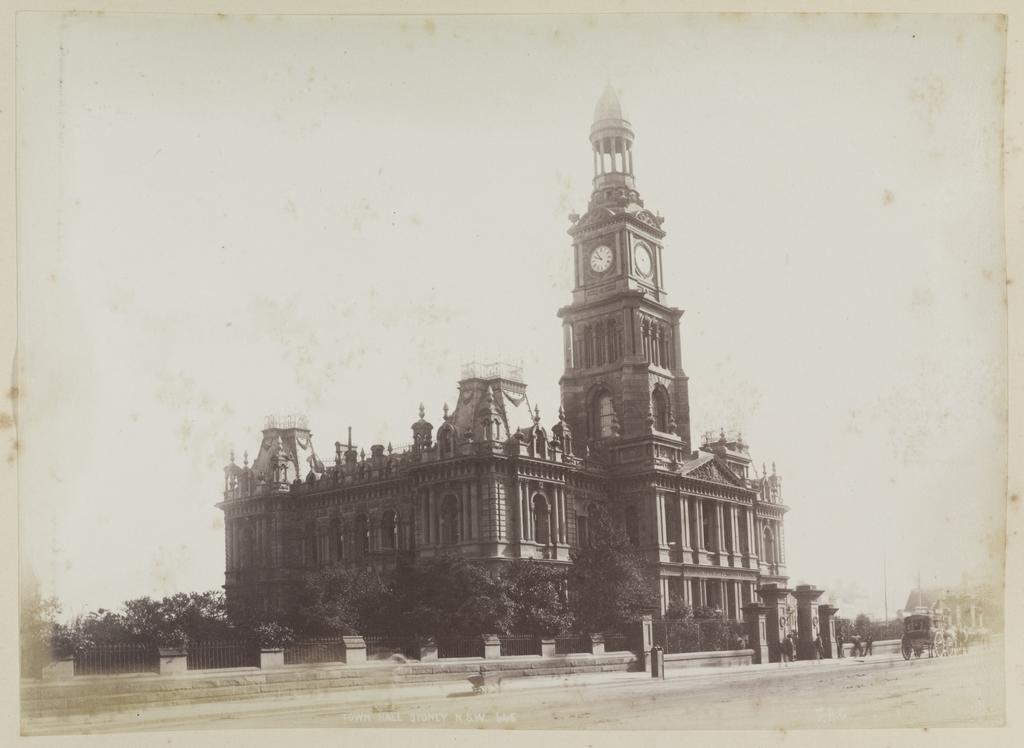 Town Hall, Sydney N.S.W.