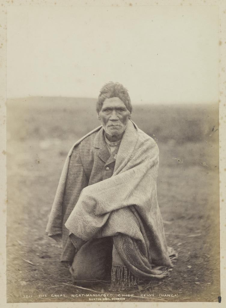 The Great Ngati Maniopoto Chief Rewi (Manga)